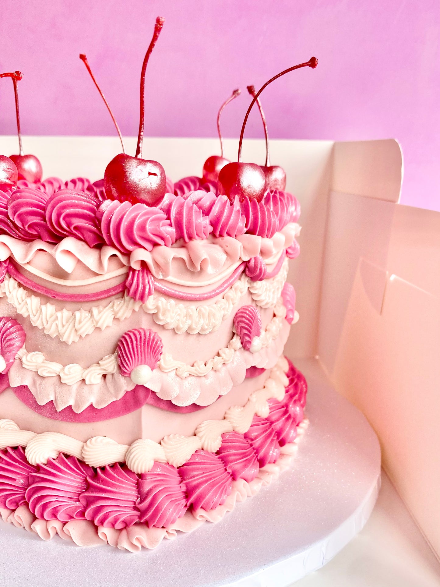 Lambeth Heart Cake