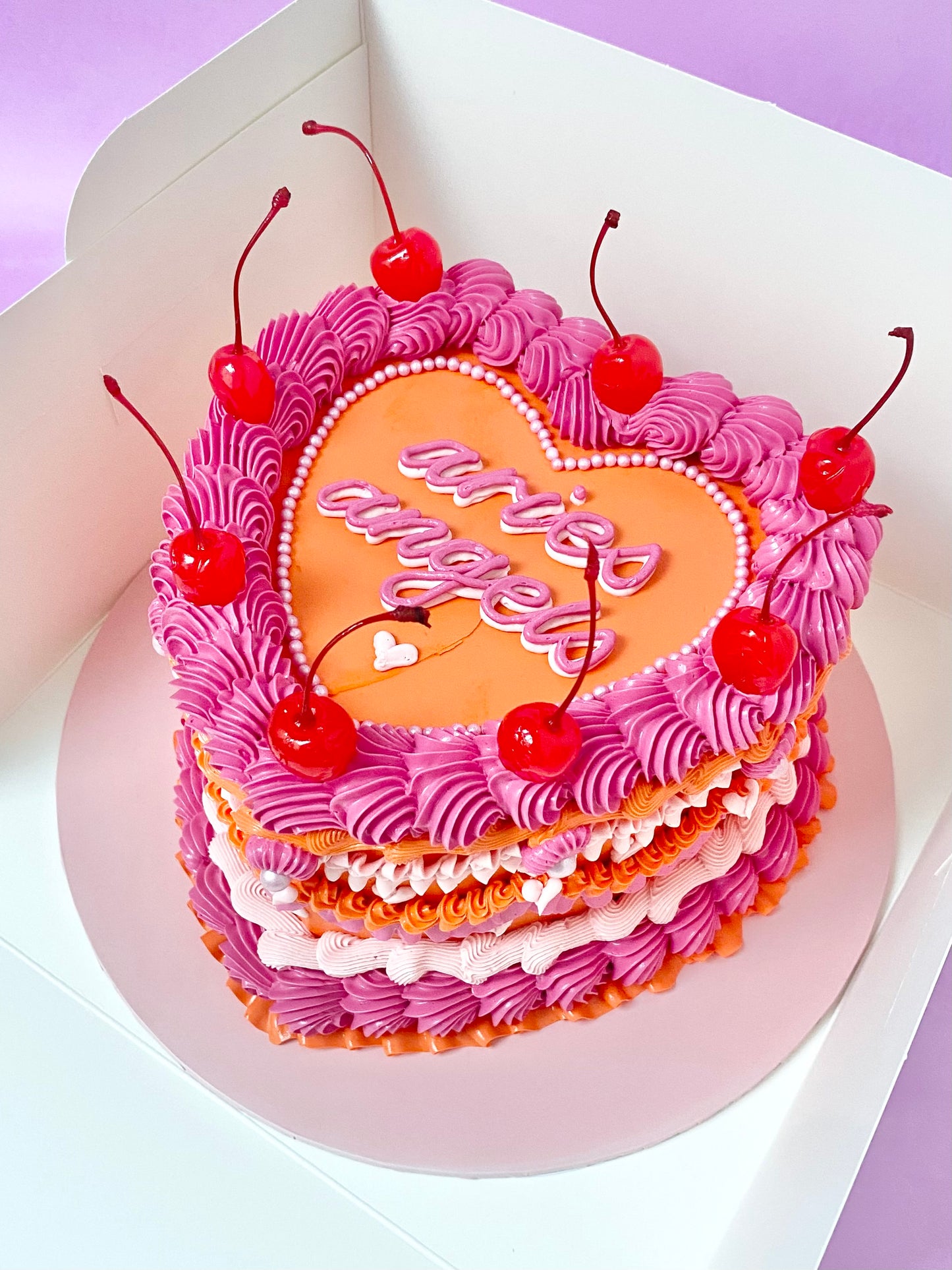 Lambeth Heart Cake
