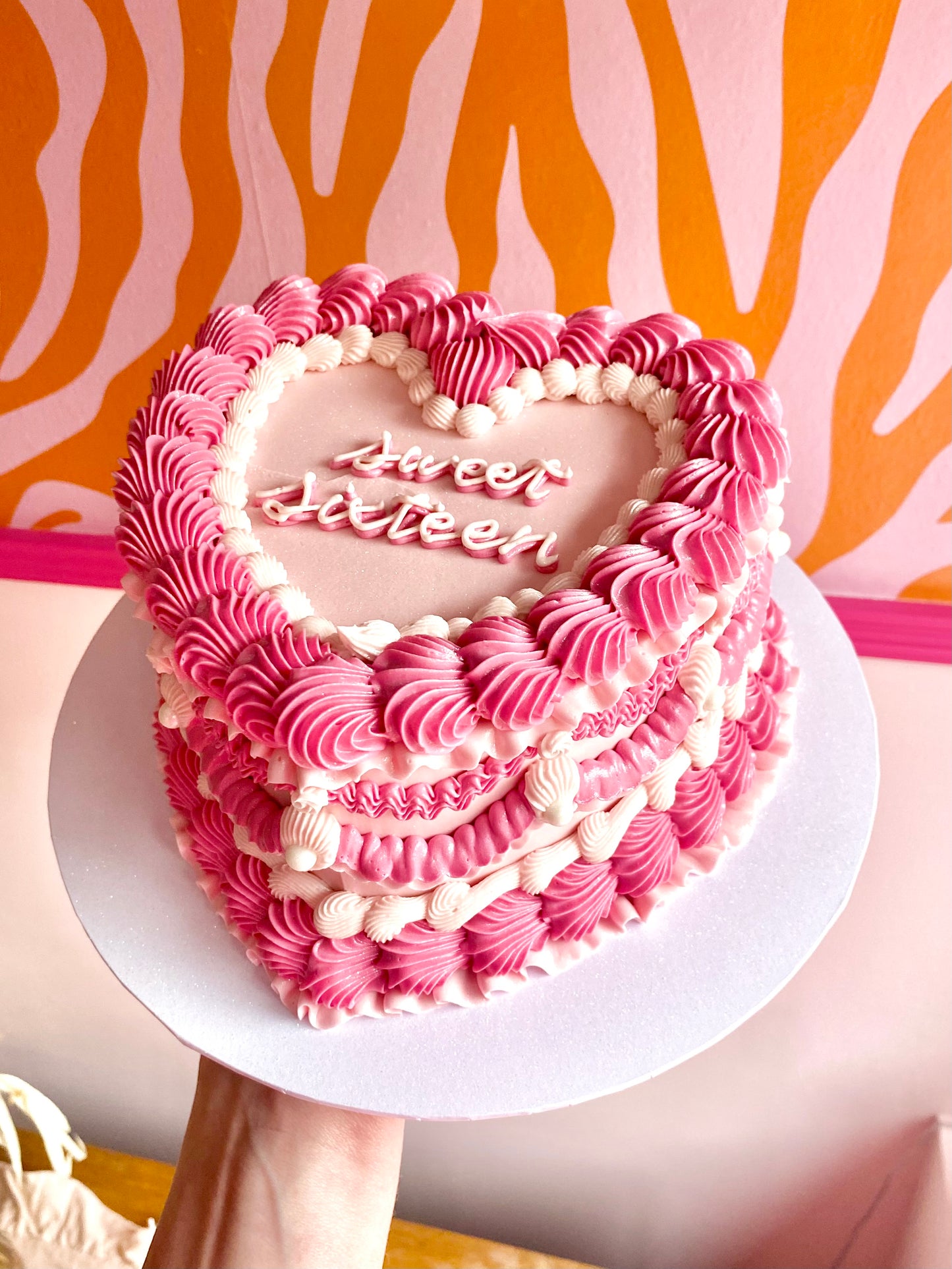 Lambeth Heart Cake
