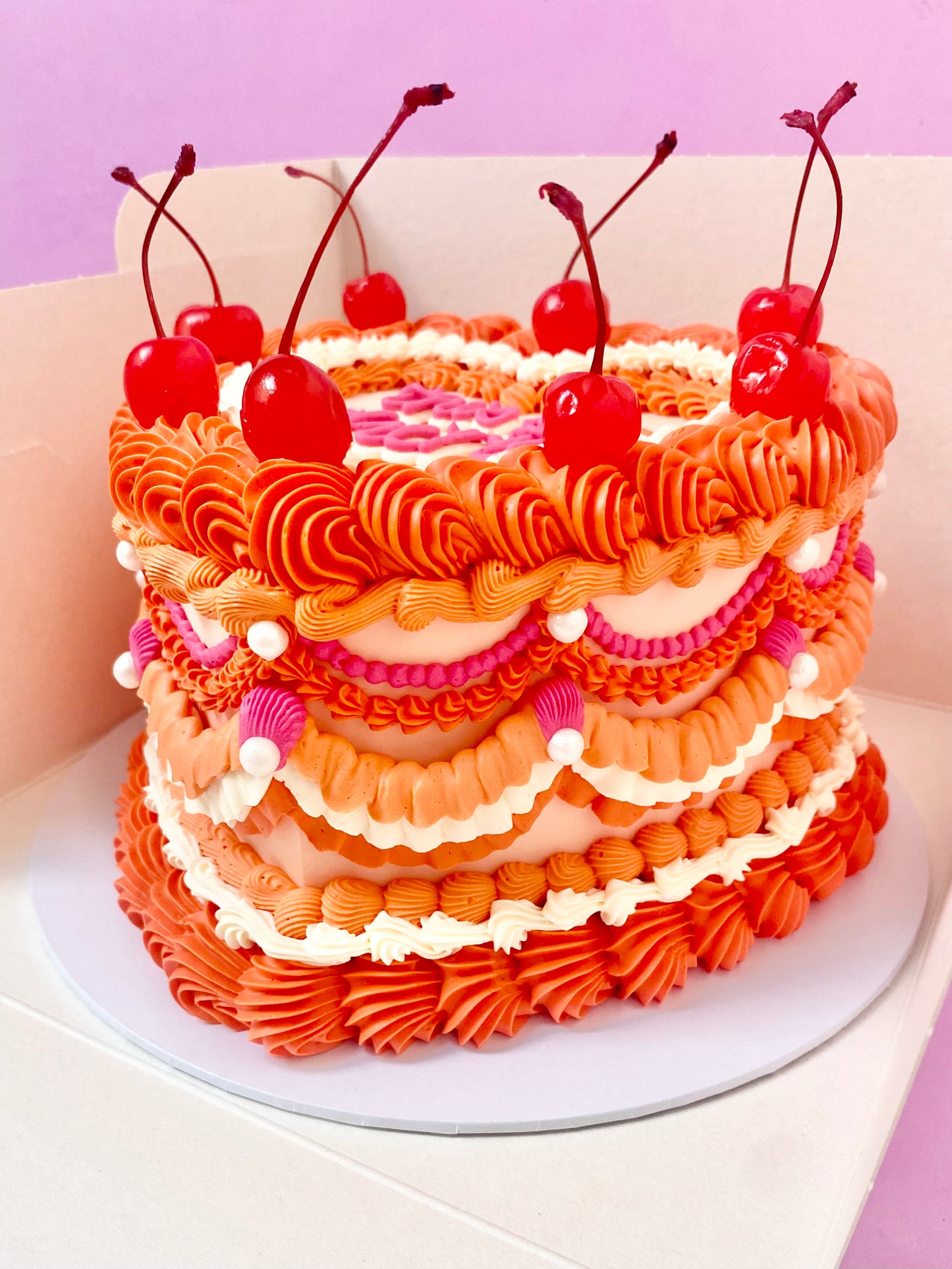 Lambeth Heart Cake
