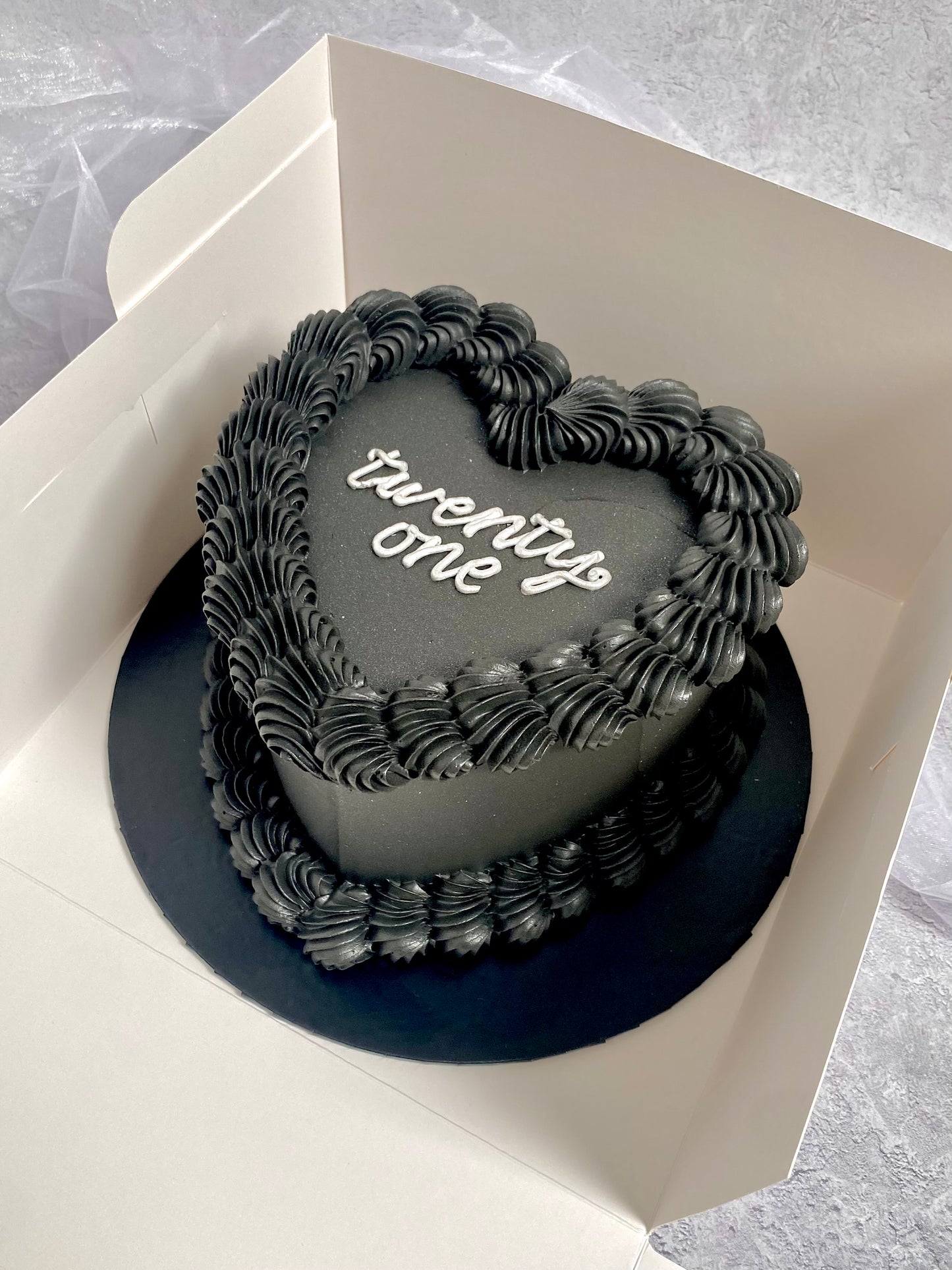 Lambeth Heart Cake
