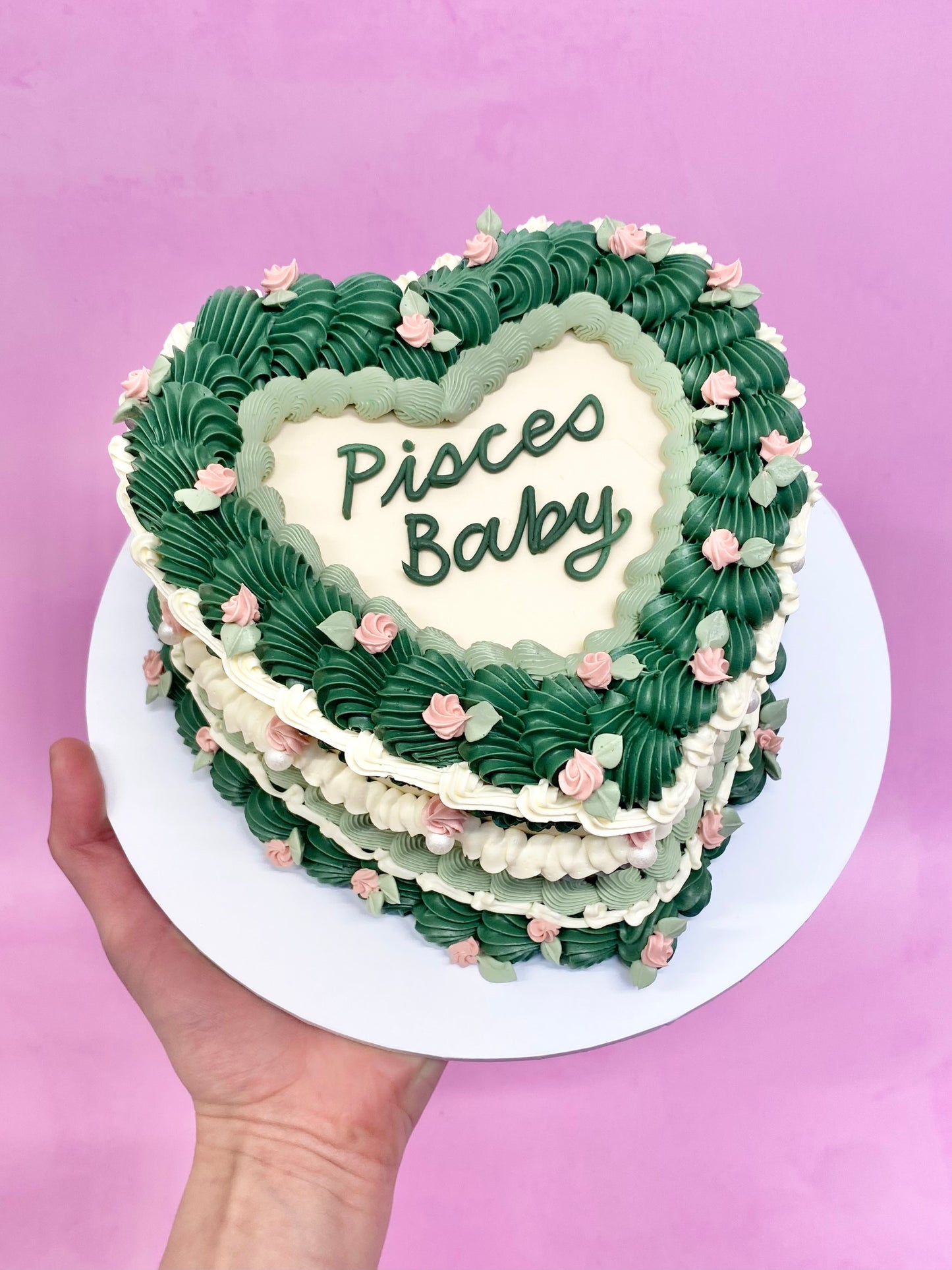Lambeth Heart Cake