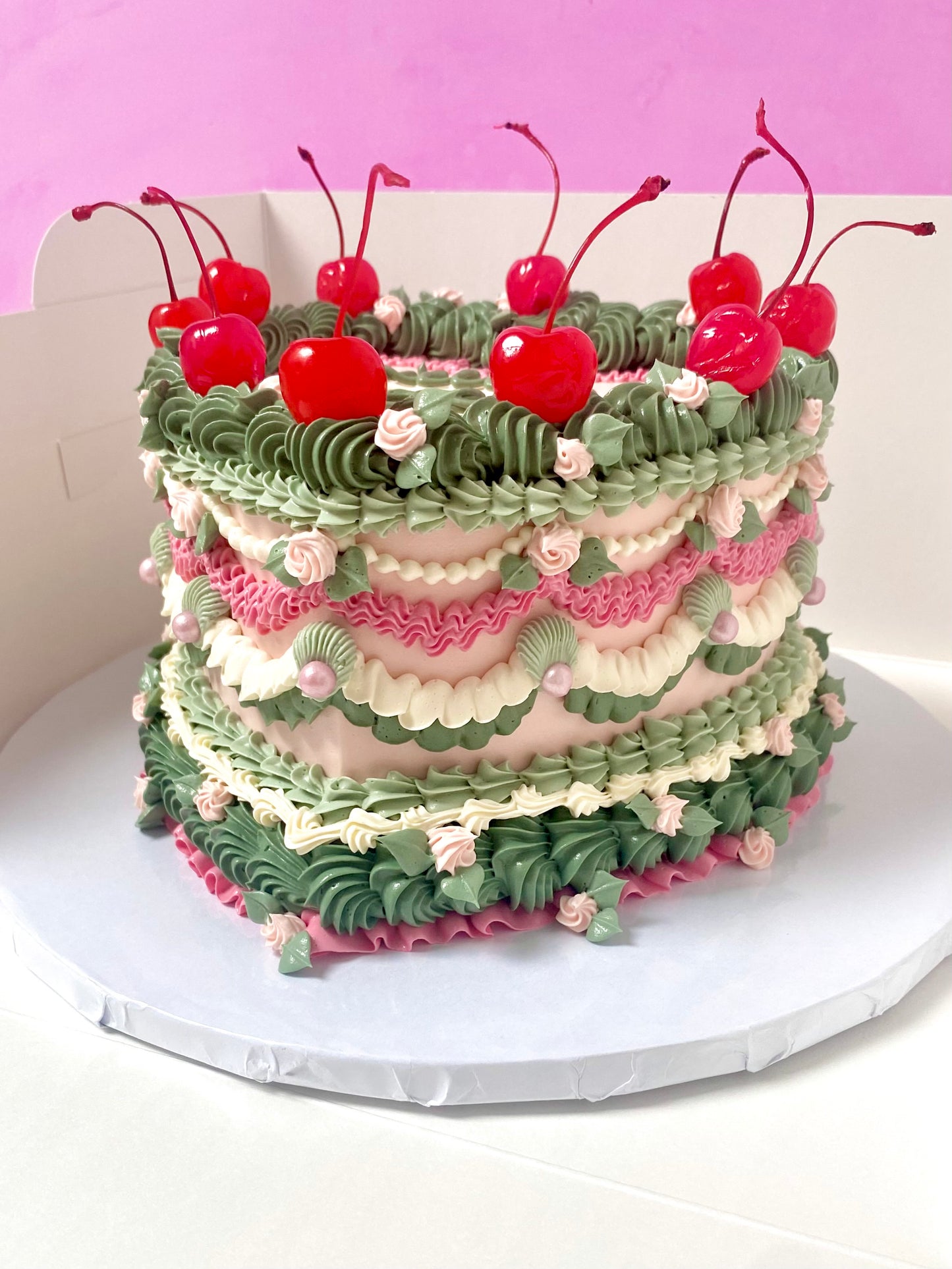 Lambeth Heart Cake